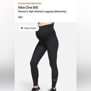 Nike Maternity Leggings